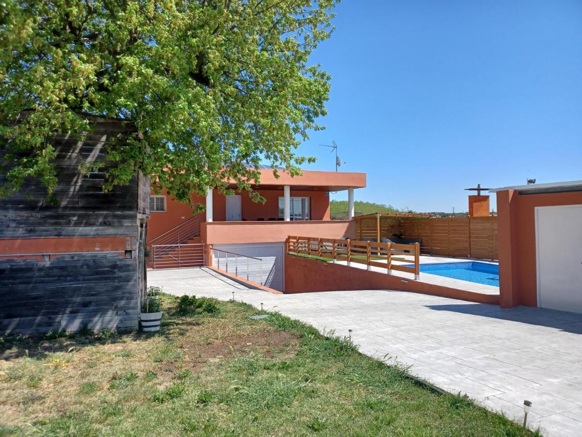 Piscina De Sal Barbacoa Wifi, Parking Gratis, 3 Min Pga Casa El Roble Girona Exterior foto